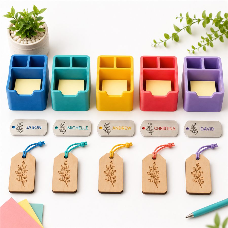 Small batch custom products made with digital fabrication