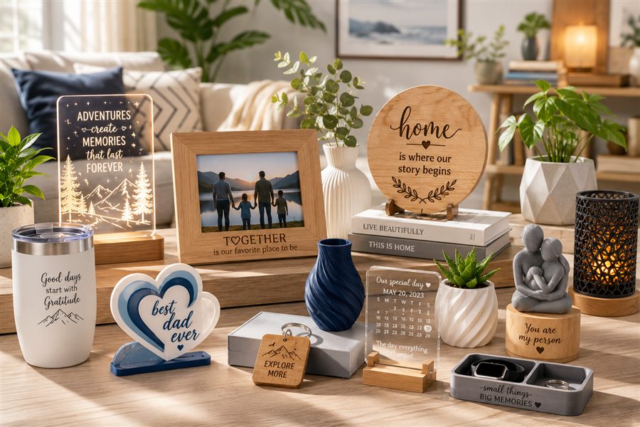 Gift and decor ideas — custom project by NextLayer Lab in Red Deer County, Alberta