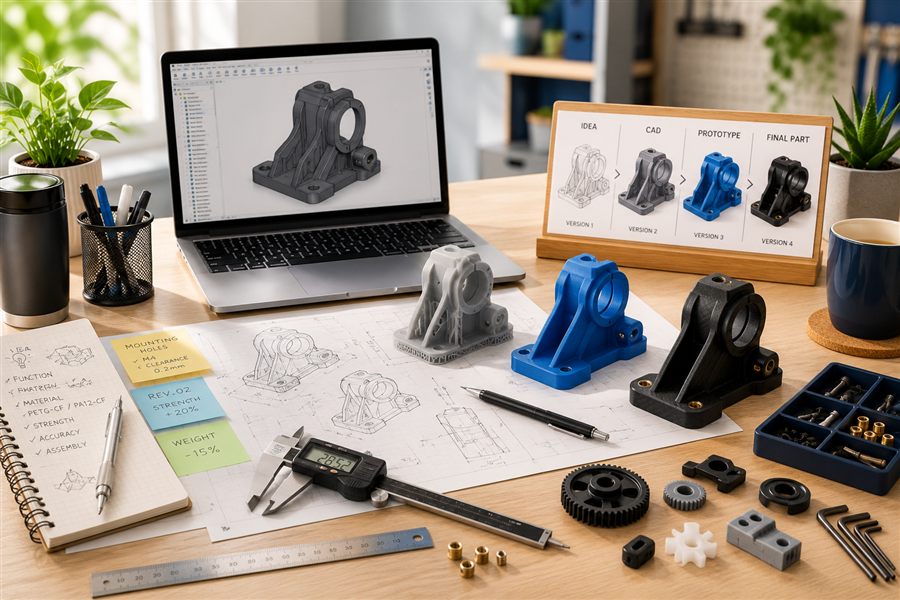 Prototype and practical parts — custom project by NextLayer Lab in Red Deer County, Alberta