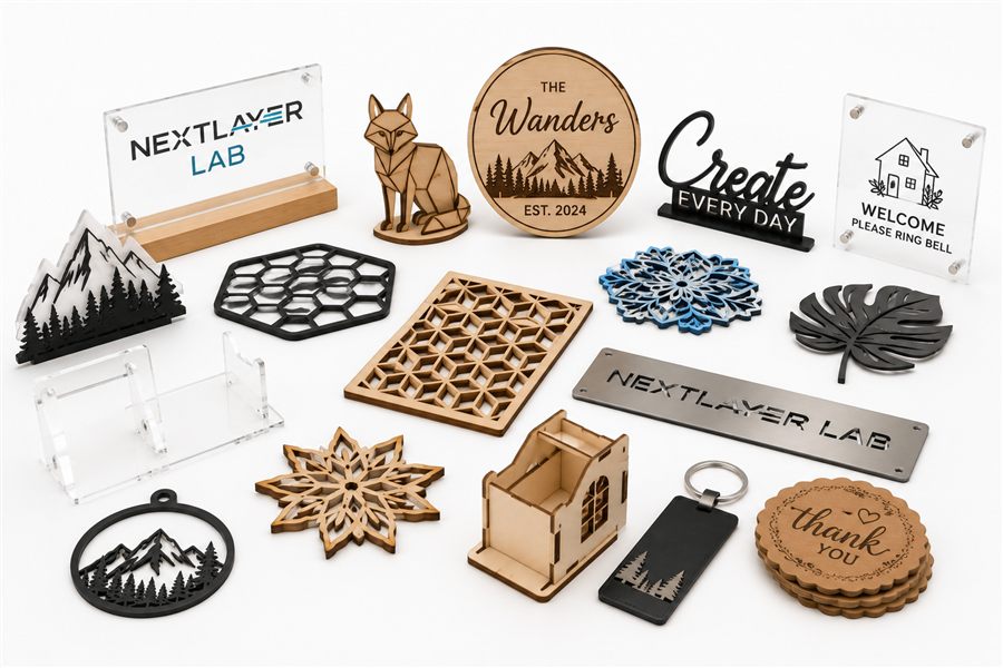 Laser cutting service for signs displays and custom pieces