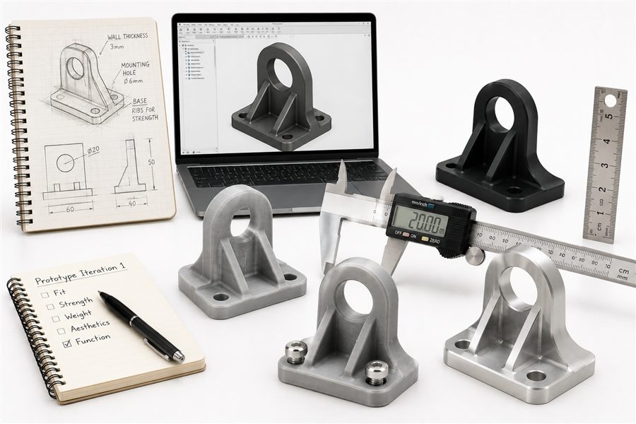 Prototype development and early product samples